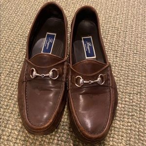 Bragano Italian brown loafers